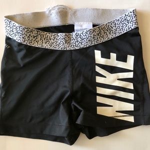 Black Nike Pro shorts